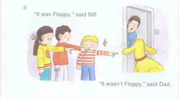 1级绘本Lesson 23：差点成替死鬼Biff他们欺负Floppy不会说话吗