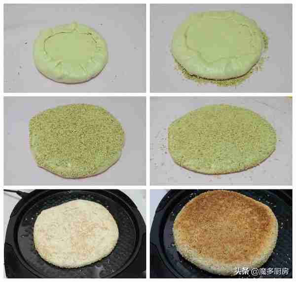 4种电饼铛烙饼的方法，简单易学，轻松烙出家常饼，电饼铛不闲置